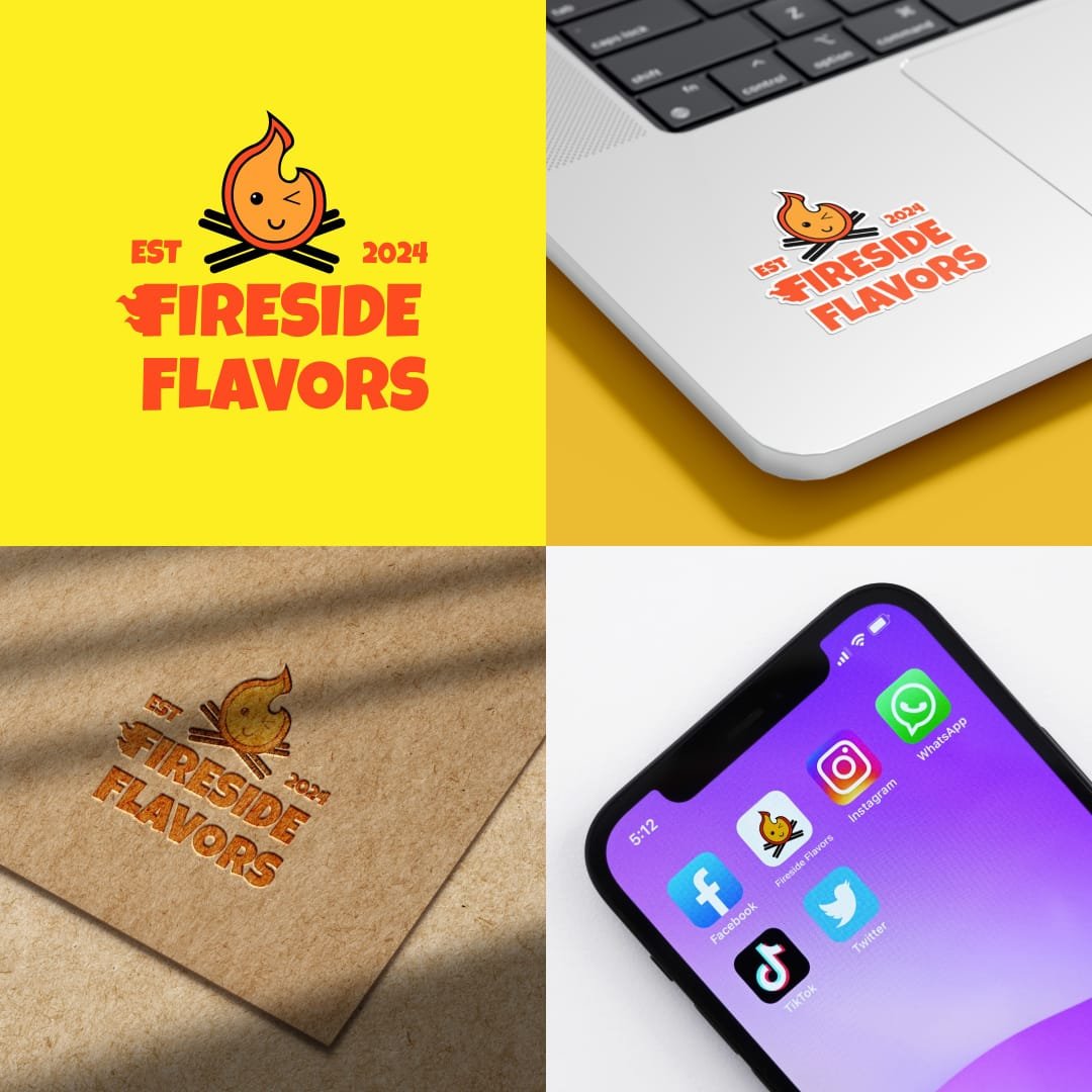 Fireside Flavour Branding